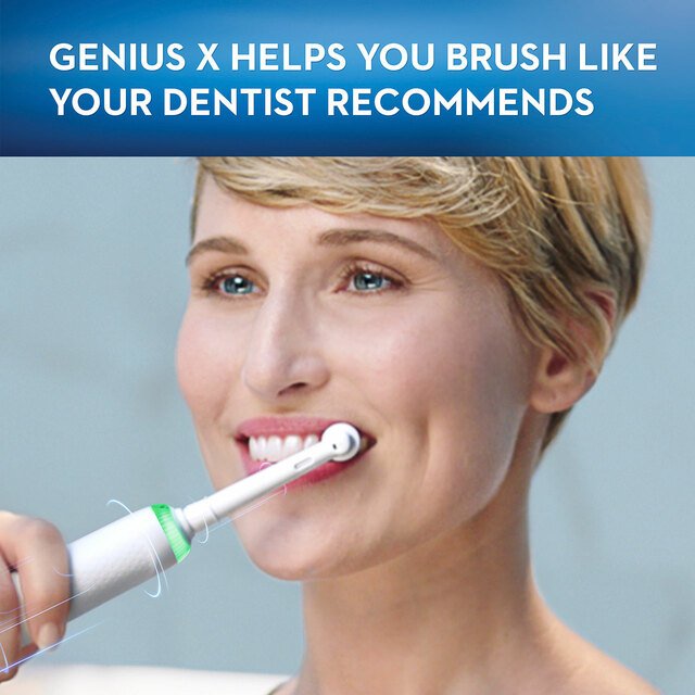 Электрическая зубная щетка Oral-B Genius X 20000N White